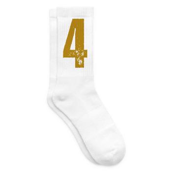 4 - Tennissocken - Weiß - Rechts