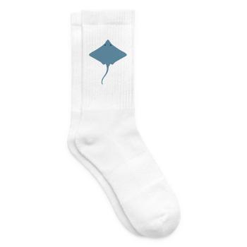 Rochen Meerestiere Geschenkidee Tierliebhaber - Tennissocken - Weiß - Rechts