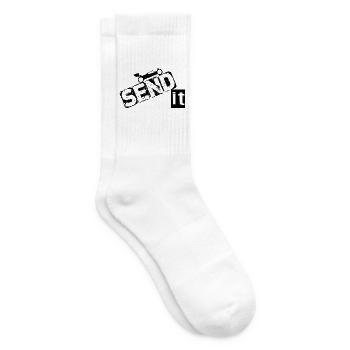 Abgeschickt! - Tennissocken - Weiß - Rechts