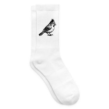 Büschelmeisen - Tennissocken - Weiß - Rechts