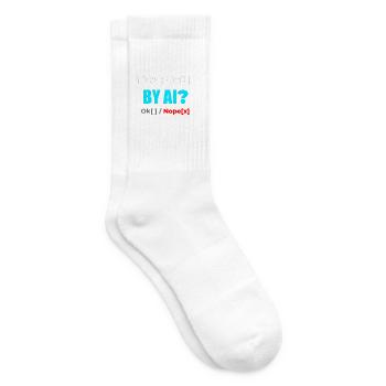 KI-Ersatz? Nopex1 Meme-Tee - Tennissocken - Weiß - Rechts
