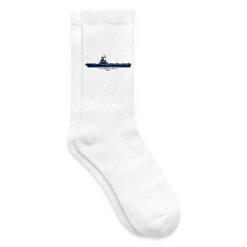Charles de Gaulle R91 – Minimalistische Silhouette - Tennissocken - Weiß - Rechts