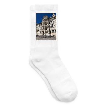 Treppe der Burg von Blois - Tennissocken - Weiß - Rechts