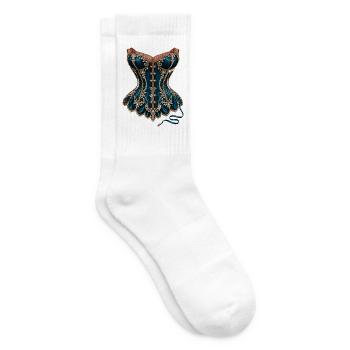 Burlesque - Tennissocken - Weiß - Rechts