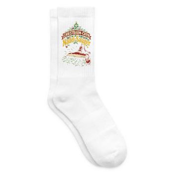 Christbaum-Crew Nadel-Sauger - Tennissocken - Weiß - Rechts