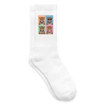 Jaguare Jaguar - Tennissocken - Weiß - Rechts