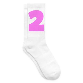 2 - Tennissocken - Weiß - Rechts