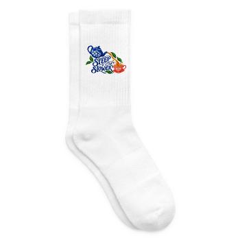 Etwas langsamer ziehen: Tee - Tennissocken - Weiß - Rechts