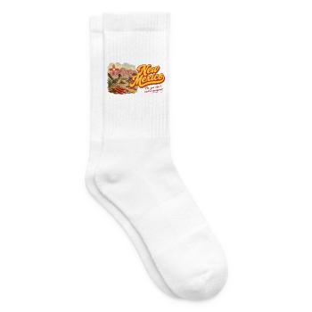 New Mexico Retro Vintage Enchantment Design - Tennissocken - Weiß - Rechts