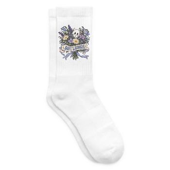 Soft Launch Blumenstrauß mit Geist - Tennissocken - Weiß - Rechts
