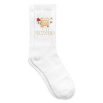 Get toasted - Tennissocken - Weiß - Rechts