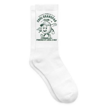 Cool Grandpas Club Golf - Tennissocken - Weiß - Rechts