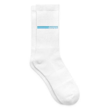 Geschenk für Ansgar - Tennissocken - Weiß - Rechts