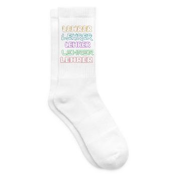 Beruf Lehrer - Tennissocken - Weiß - Rechts