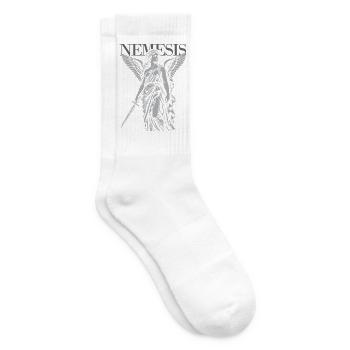 Nemesis-Göttin der Rache - Tennissocken - Weiß - Rechts