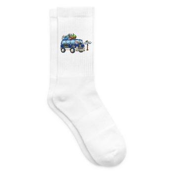 Kroatien Camper Wohnmobil - Tennissocken - Weiß - Rechts