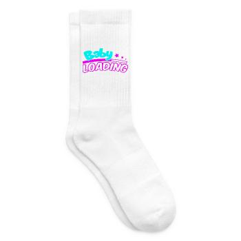Baby Loading Neon Logo - Tennissocken - Weiß - Rechts