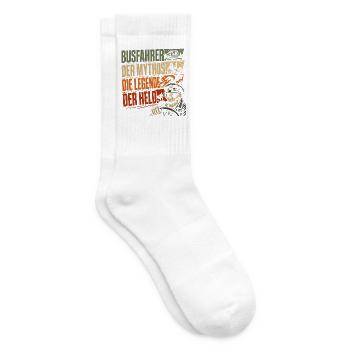 Busfahrer Mythos Legende Held - Tennissocken - Weiß - Rechts