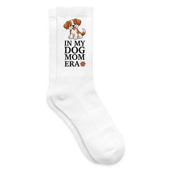 In My Dog Mom Era - Tennissocken - Weiß - Rechts