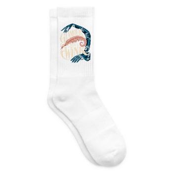 Burlesque Glamour With A Wink - Tennissocken - Weiß - Rechts