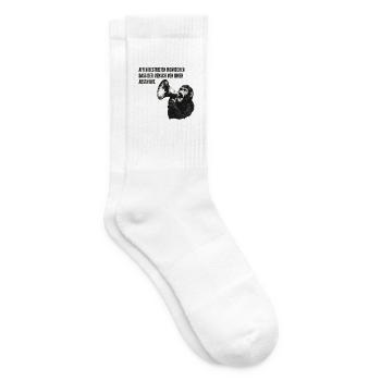 Affen und die menschliche Abstammung - Tennissocken - Weiß - Rechts