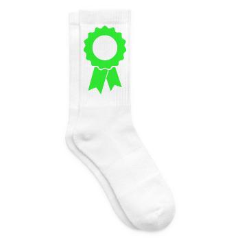 Auszeichnungsband - Tennissocken - Weiß - Rechts