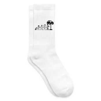  KFZ-Mechaniker Geschenkidee Tuning-Schrauber - Tennissocken - Weiß - Rechts