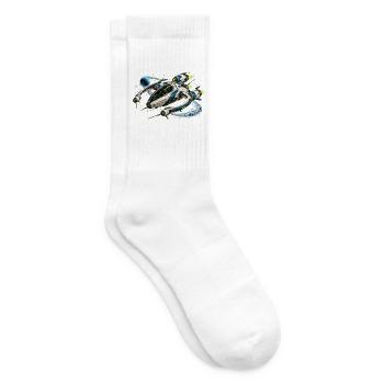 MELVIG – Scout im Weltall - Tennissocken - Weiß - Rechts