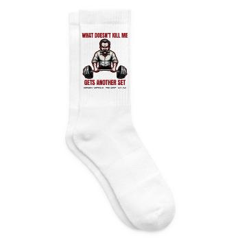 Nietzsche – Gets Another Set - Tennissocken - Weiß - Rechts