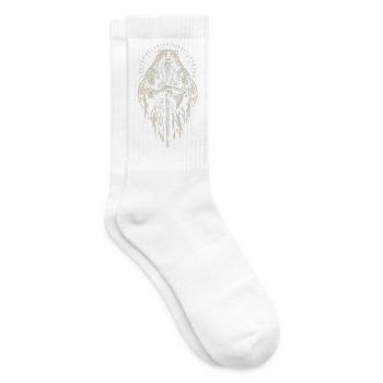 Der Krieger im Bärenfell - Tennissocken - Weiß - Rechts