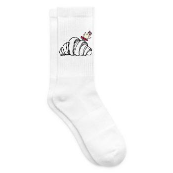 Goose Crescent Skifahren - Tennissocken - Weiß - Rechts