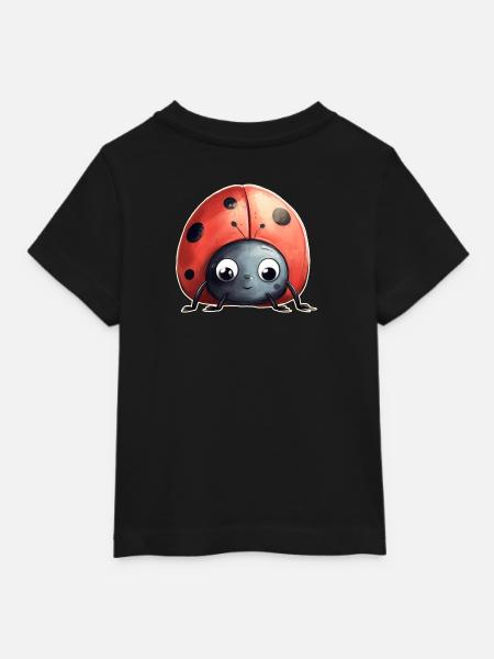 Marienkäfer - Baby Organic T-Shirt Baby Creator von Stanley/Stella - Schwarz