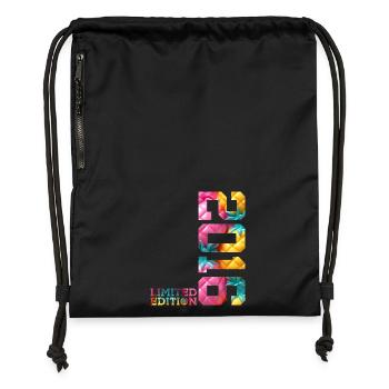 10. GEBURTSTAG LIMITED EDITION 2016 - Turnbeutel aus Recycling-Material - Schwarz - Vorne