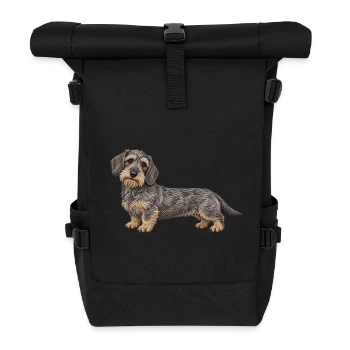 Rucksack mit Rauhaardackel