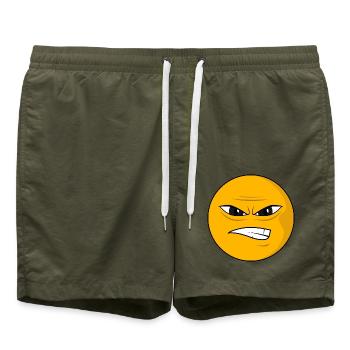 Bad - Badeshorts - Olive - Vorne - AI Model Male 185 light (185cm)