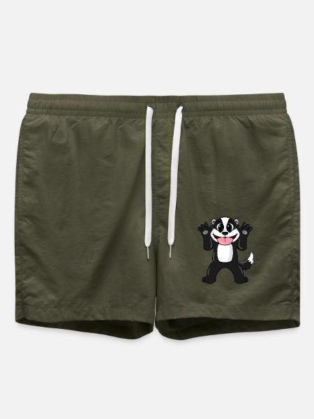 Badger - Swim Trunks - olive