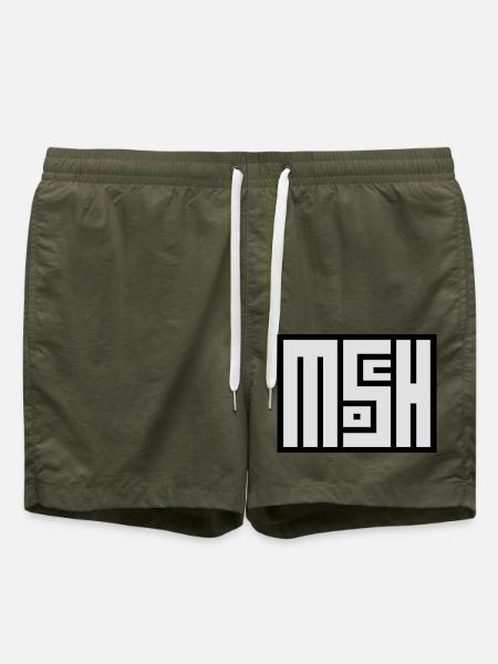 MOSCH - Badeshorts - Olive