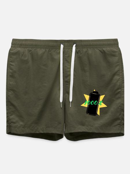 1000% energy - Swim Trunks - olive