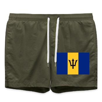 Barbados - Badeshorts - Olive - Vorne - AI Model Male 185 light (185cm)