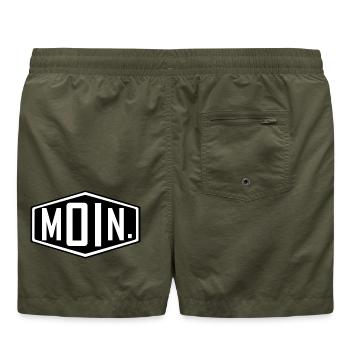 Moin - Badeshorts - Olive - Hinten