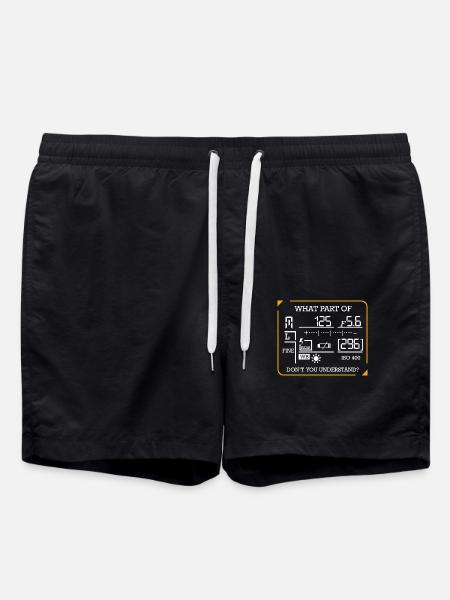 photographer - Swim Trunks - black