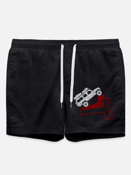 Das Defender T-Shirt - Badeshorts - Schwarz