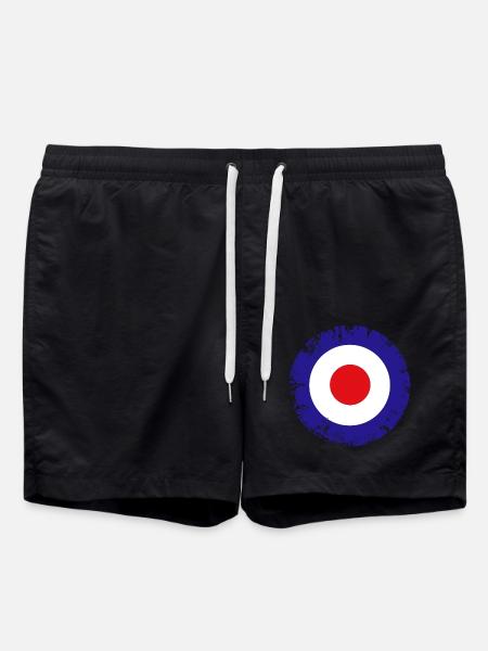 Mod-Ziel - Badeshorts - Schwarz