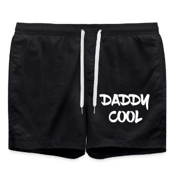 Daddy Cool - Badeshorts - Schwarz - Vorne - AI Model Male 185 light (185cm)