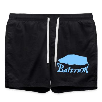 Tatouage Baltrum - Short de bain - noir - Devant - AI Model Male 185 light (185cm)