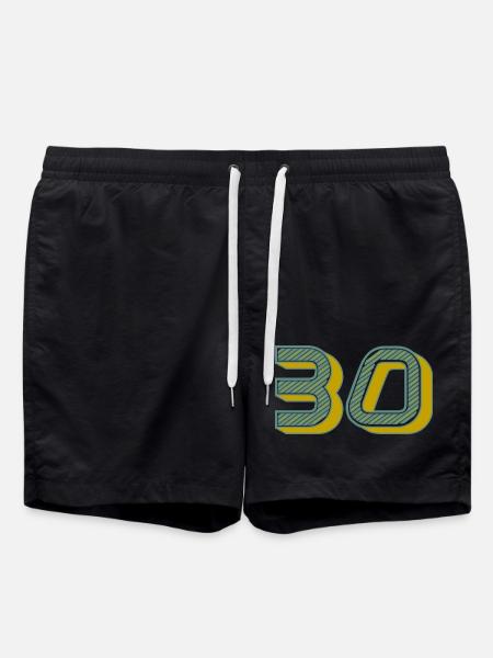 30 - Swim Trunks - black
