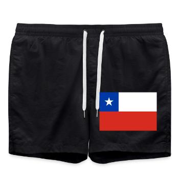 Chile - Badeshorts - Schwarz - Vorne - AI Model Male 185 light (185cm)