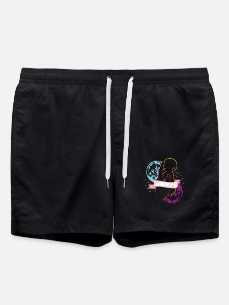 Einfühlsame Hebamme Geburtsbegleitung - Badeshorts - Schwarz