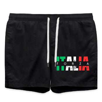 Forza ITALIA - Badeshorts - Schwarz - Vorne - AI Model Male 185 light (185cm)