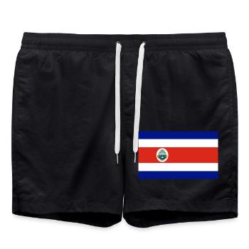 Costa Rica - Badeshorts - Schwarz - Vorne - AI Model Male 185 light (185cm)